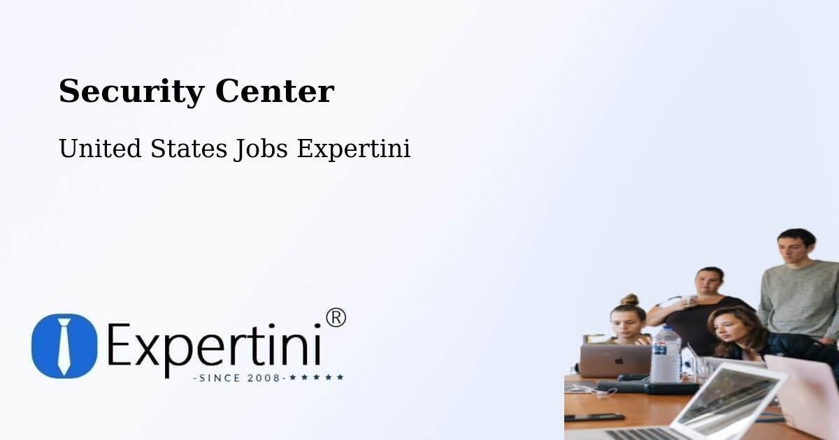 Security Center - United States Jobs Expertini
